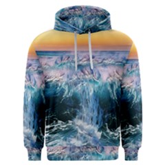 Sea-waves-ocean-water-beach-surf Men s Overhead Hoodie