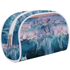 Sea-waves-ocean-water-beach-surf Make Up Case (large) by Cowasu