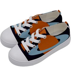 Planet-orbit-universe-star-galaxy Kids  Low Top Canvas Sneakers by Cowasu