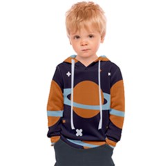 Planet-orbit-universe-star-galaxy Kids  Overhead Hoodie