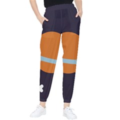 Planet-orbit-universe-star-galaxy Women s Tapered Pants by Cowasu