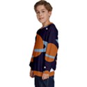 Planet-orbit-universe-star-galaxy Kids  Crewneck Sweatshirt View2