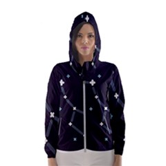 Celebrities-categories-universe-sky Women s Hooded Windbreaker