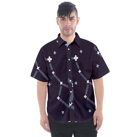 Celebrities-categories-universe-sky Men s Short Sleeve Shirt by Cowasu