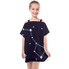 Celebrities-categories-universe-sky Kids  One Piece Chiffon Dress