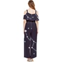 Celebrities-categories-universe-sky Draped Sleeveless Chiffon Jumpsuit View2