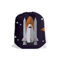 Rocket-space-universe-spaceship Drawstring Pouch (Large) View1