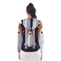 Rocket-space-universe-spaceship Women s Hooded Windbreaker View2