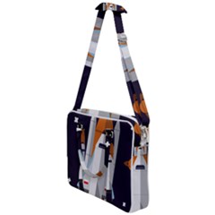 Rocket-space-universe-spaceship Cross Body Office Bag by Cowasu