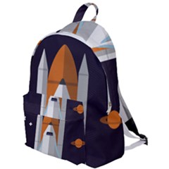 Rocket-space-universe-spaceship The Plain Backpack by Cowasu