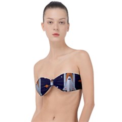 Rocket-space-universe-spaceship Classic Bandeau Bikini Top  by Cowasu