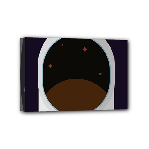 Astronaut-space-astronomy-universe Mini Canvas 6  X 4  (stretched) by Cowasu