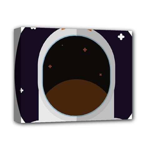 Astronaut-space-astronomy-universe Deluxe Canvas 14  X 11  (stretched) by Cowasu