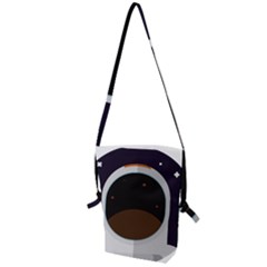 Astronaut-space-astronomy-universe Folding Shoulder Bag by Cowasu