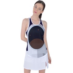 Astronaut-space-astronomy-universe Racer Back Mesh Tank Top by Cowasu