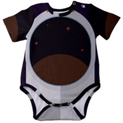 Astronaut-space-astronomy-universe Baby Short Sleeve Bodysuit by Cowasu