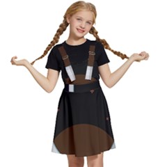 Astronaut-space-astronomy-universe Kids  Apron Dress by Cowasu