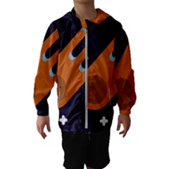 Meteor-meteorite-space-comet Kids  Hooded Windbreaker