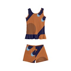 Meteor-meteorite-space-comet Kids  Boyleg Swimsuit by Cowasu