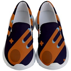 Meteor-meteorite-space-comet Kids Lightweight Slip Ons by Cowasu