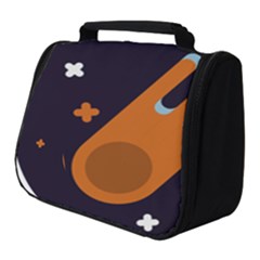 Meteor-meteorite-space-comet Full Print Travel Pouch (small) by Cowasu