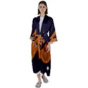 Meteor-meteorite-space-comet Maxi Satin Kimono View1