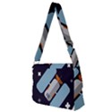 Satellite-machine-space-dark Full Print Messenger Bag (M) View2