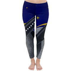 Science-fiction-sci-fi-sci-fi-logo Classic Winter Leggings by Sarkoni