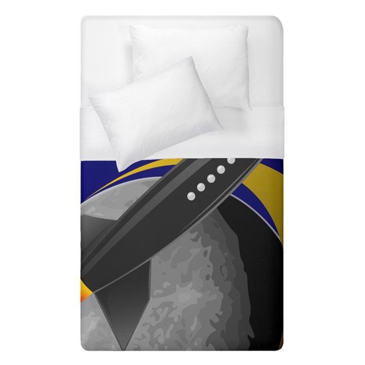 Science-fiction-sci-fi-sci-fi-logo Duvet Cover (Single Size)