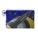 Science-fiction-sci-fi-sci-fi-logo Canvas Cosmetic Bag (Large) View1