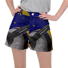 Science-fiction-sci-fi-sci-fi-logo Women s Ripstop Shorts by Sarkoni