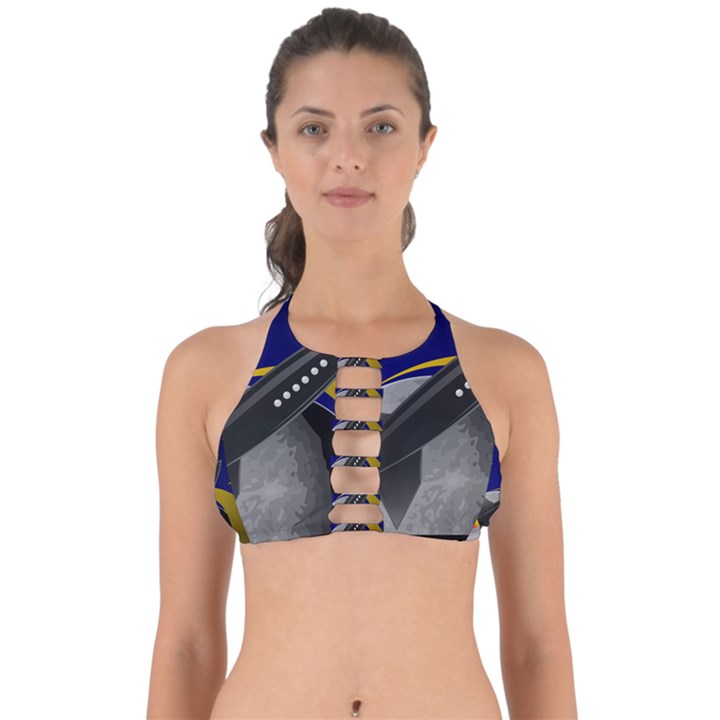 Science-fiction-sci-fi-sci-fi-logo Perfectly Cut Out Bikini Top