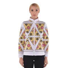 Pizza-slice-food-italian Women s Bomber Jacket by Sarkoni