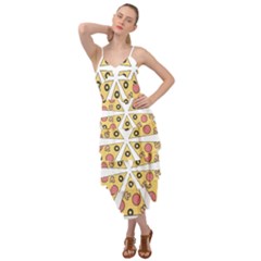 Pizza-slice-food-italian Layered Bottom Dress by Sarkoni