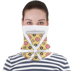 Pizza-slice-food-italian Face Seamless Bandana (adult) by Sarkoni