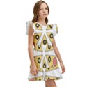 Pizza-slice-food-italian Kids  Winged Sleeve Dress View3