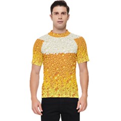 Bubble-beer Men s Short Sleeve Rash Guard by Sarkoni