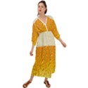 Bubble-beer Grecian Style  Maxi Dress View1