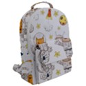 Astronaut-dog-cat-clip-art-kitten Flap Pocket Backpack (Large) View2