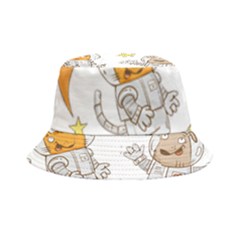 Astronaut-dog-cat-clip-art-kitten Bucket Hat by Sarkoni