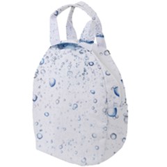 Blue Oxygen-bubbles-in-the-water Travel Backpack by Sarkoni