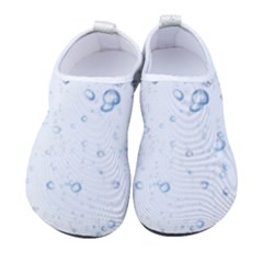 Blue Oxygen-bubbles-in-the-water Men s Sock-style Water Shoes by Sarkoni