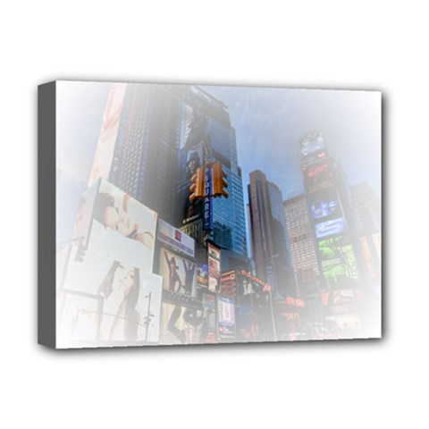 New York City Deluxe Canvas 16  X 12  (stretched)  by Sarkoni