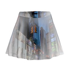 New York City Mini Flare Skirt by Sarkoni