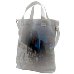 New York City Canvas Messenger Bag by Sarkoni