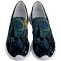 Castle Starry Night Van Gogh Parody Women s Lightweight Slip Ons View1