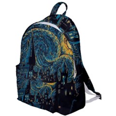 Castle Starry Night Van Gogh Parody The Plain Backpack