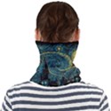 Castle Starry Night Van Gogh Parody Face Seamless Bandana (Adult) View2