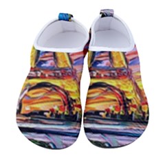 Eiffel Tower Starry Night Print Van Gogh Men s Sock-style Water Shoes