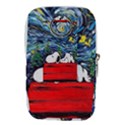 Dog Cartoon Vincent Van Gogh s Starry Night Parody Waist Pouch (Large) View2